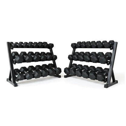 Rubber Hex Dumbbell Set for Your Home Gym