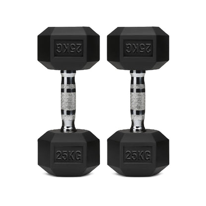 Rubber Hex Dumbbell Set for Your Home Gym
