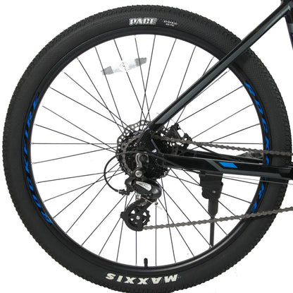 Rockfire Ridge 27.5 Mountain Bike Black/Grey/Blue