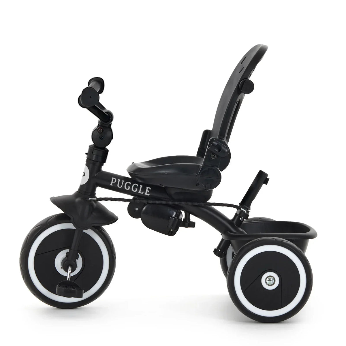 Easy Twist 6-in-1 Folding Trike with Parent Handle - Midnight Black (9 Months - 5 Years)
