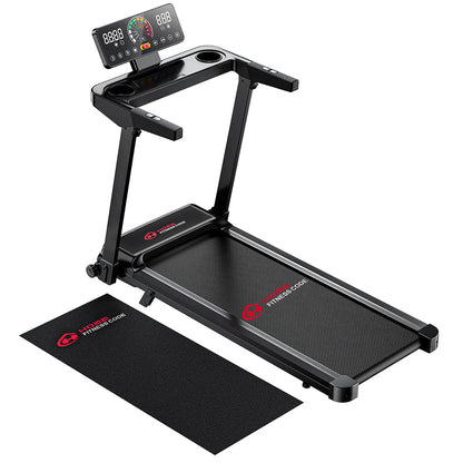 Folding Treadmill Q8, 1-12KM/H, 5% Manual Incline, Touch Control