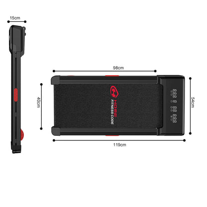 Treadmill Y1 with 0-12% Auto Incline, Speed 1-10KM/H